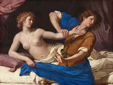 Guercino, Jozef en de vrouw van Potifar, 1649