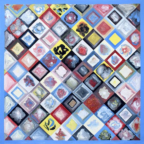 EH PAINTING ART 1993* #0001 Grote dots Original