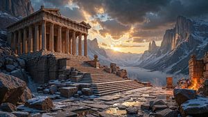 Fantasy Wall Art: LOST PLACES - The Forgotten Acropolis