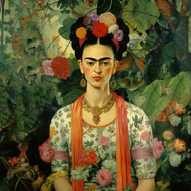 Frida in the jungle by Bianca ter Riet