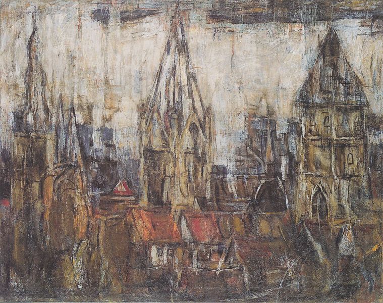 Tours de Soest (Rhénanie du Nord-Westphalie), Christian Rohlfs - 1921 par Atelier Liesjes