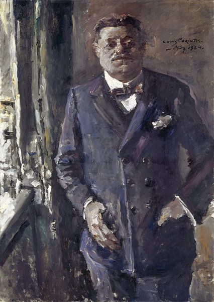 Portrait Of Reich President Friedrich Ebert, Lovis Corinth by Masterful Masters