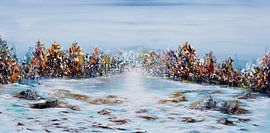 Blue Narure by Gena Theheartofart