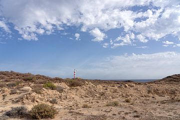 Leuchtturm Faro de Abona von Angelika Stern