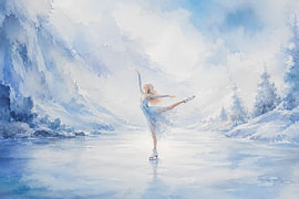 Ice-Blue Ballet