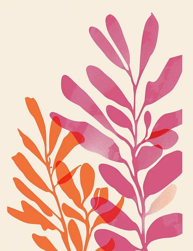 Silhouettes de plantes