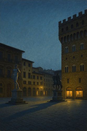 Florence Twilight Serenity - Tussen geschiedenis en schaduw