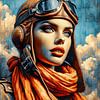 Vintage Pilote sur Art Studio RNLD