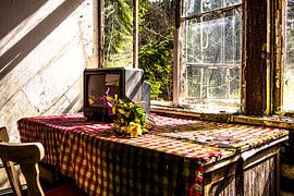 Faded memories - An abandoned room with a view into the past by Infinite Decay