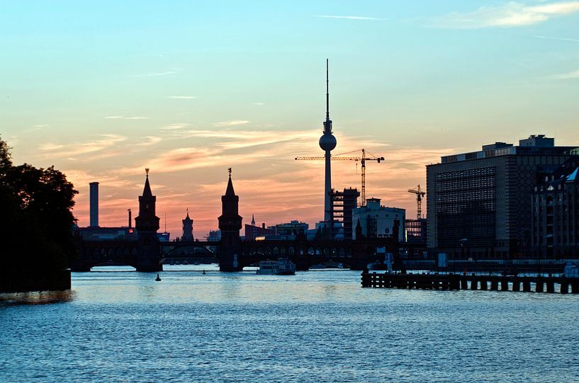 L'horizon berlinois à l'heure bleue par Silva Wischeropp