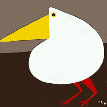 Hungry bird. No bugs to be seen (2023-NL) van Martin Groenhout