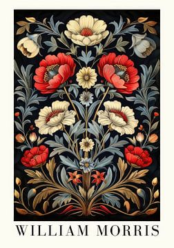 William Morris Poster by Niklas Maximilian