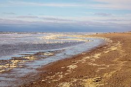 Strand bij De Koog op Texel van Rob Boon