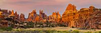 Coucher de soleil dans le parc national de Canyonlands par Henk Meijer Photography Aperçu