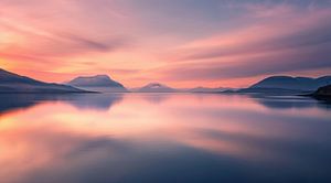Sonnenuntergang über dem Mittelmeer