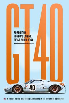 Ford GT40 Golf van Theodor Decker