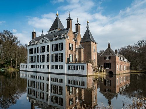 Het schitterend kasteel in Renswoude een dorpje in Utrecht