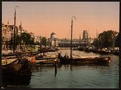 Vismarkt, Rotterdam par Vintage Afbeeldingen Aperçu