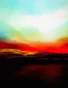 Abstract Landscape 6 by Angel Estevez