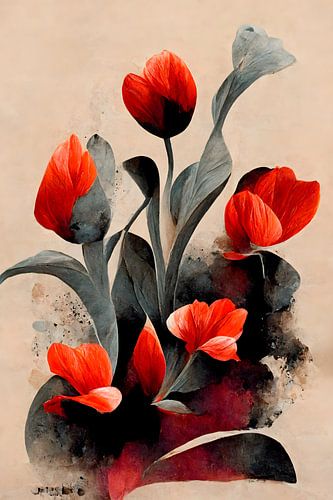 Tulipes rouges