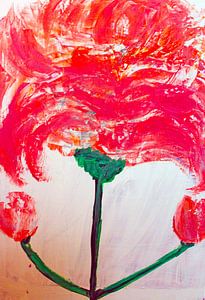 abstrakte Blume