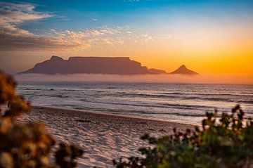 Coucher de soleil en Afrique du Sud