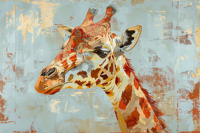 Giraffe von Poster Art Shop
