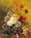 Stilleven met bloemen in een vaas  van Georgius Jacobus Johannes van Os. van Gisela - Art for you thumbnail