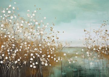 Little flowers by the sea by Bianca ter Riet