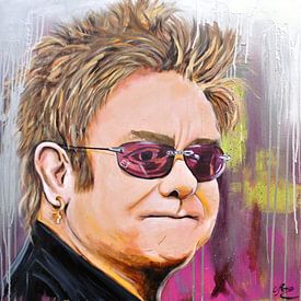 Sir Elton John - singer by Carolina Alonso