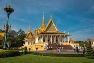 Koninklijk paleis, Phnom Penh, Cambodja van Rietje Bulthuis thumbnail