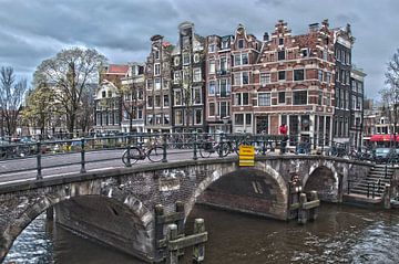 Canaux d'Amsterdam (Prinsengracht II) sur Arthur Wijnen