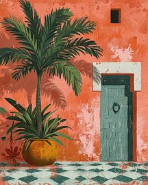 Colourful Marrakesh, illustration by Studio Allee