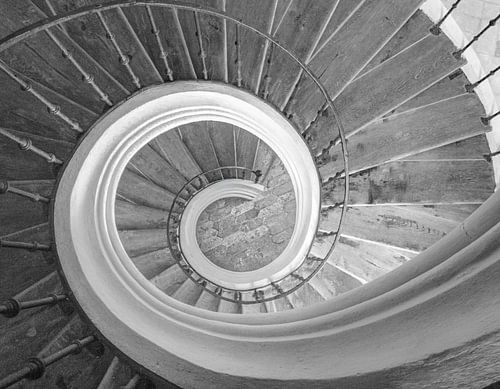 Staircase in Kutná Hora, Czech Republic