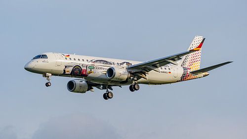 German Airways Embraer ERJ190 passagiersvliegtuig.