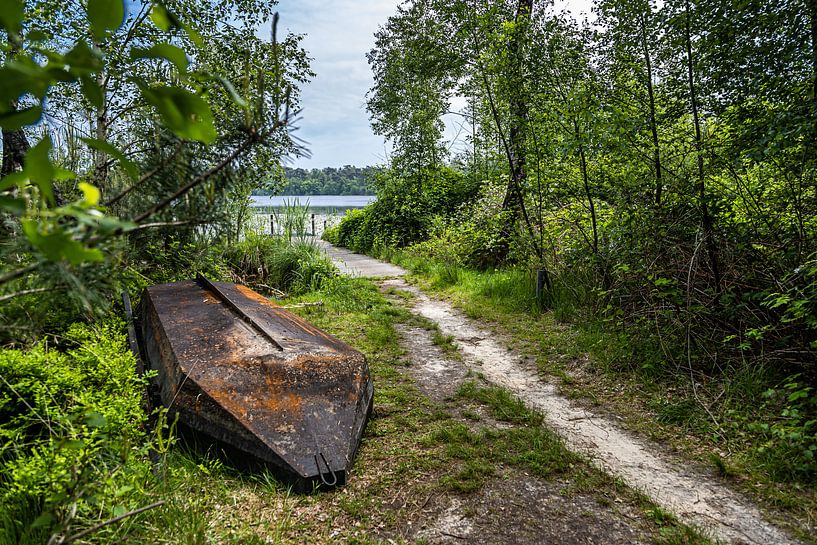 Alten Ruderboot Kolkven Oisterwijk von Carin IJpelaar
