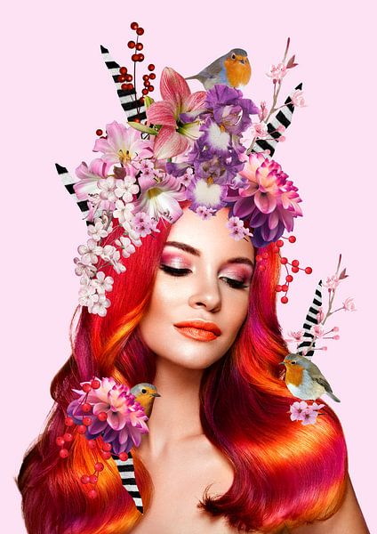 Flower woman 3 by Postergirls