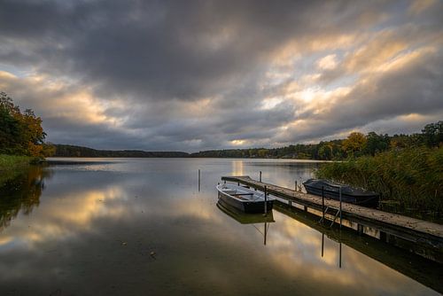 Wutzsee, Lindow, Brandenburg, Duitsland