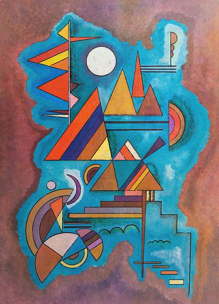 Stehend, Wassily Kandinsky von Meisterhafte Meister