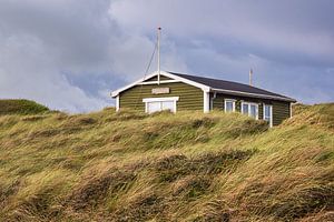 Huis in de duinen in Tornby bij Hirtshals in Denemarken