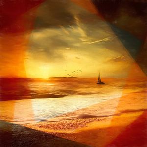 Sailing into the sunset von Andreas Wemmje
