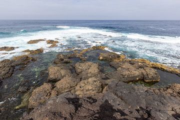 Coastal section in the natural park of Jandia (Parque Natural De Jandina) on the Canary Island Fuert by Reiner Conrad