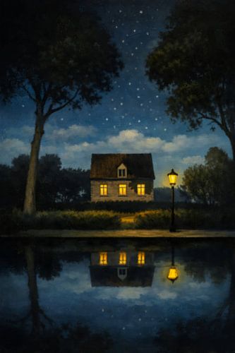 Ein ruhiger Abend am Kanal