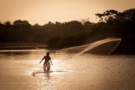 Fischer wirft sein Netz von Jan Schuler