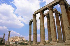 Das Olympieion oder Tempel des Olympischen Zeus von Dennis Wierenga