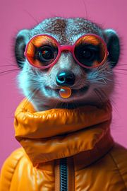 Bubblegum Fun: Erdmännchen 4 von ByNoukk