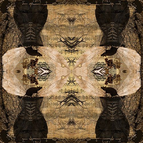 Caleidoscoop met steampunk elementen