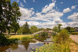 Pont piétonnier sur le Giesen sur Bram van Broekhoven