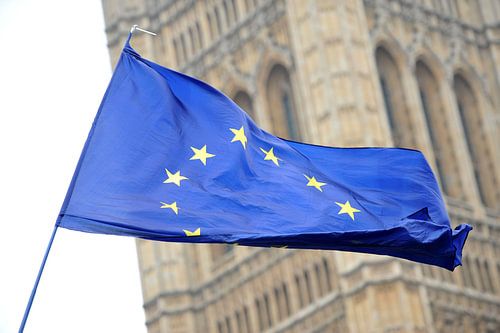 EU flag for Houses of Parliament UK