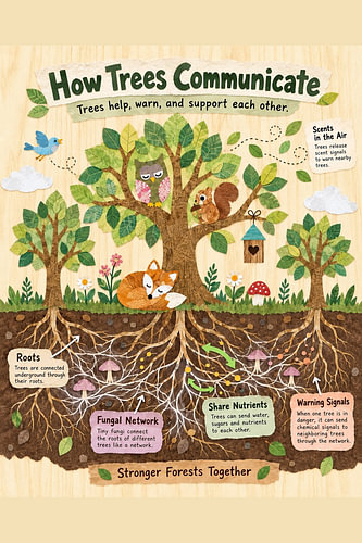 Comment les arbres communiquent – Ensemble, pour des forêts plus résistantes